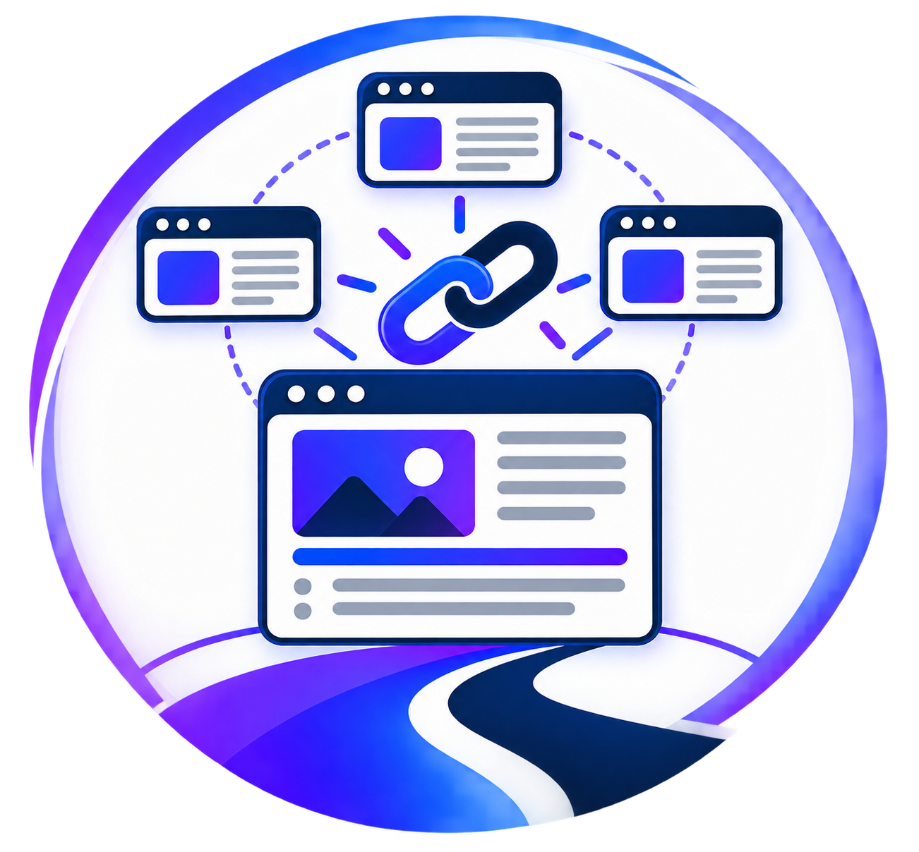 LinkMarket Logo